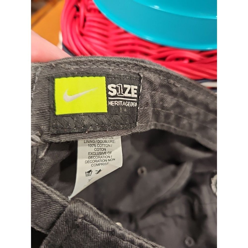 Nike 102699-010 Team Stock Campus Cap - Black - Picture 4 of 5